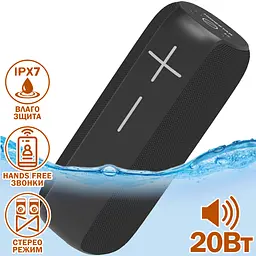 Портативна акустика Hopestar P15 PRO 20W бездротова чорна - мініатюра 3