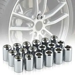 Гайки 12х1, 5х32 хром конус внутрішній шестигранник 20 шт (F 370)