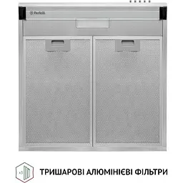 Витяжка пласка Perfelli PL 5144 I LED - мініатюра 6