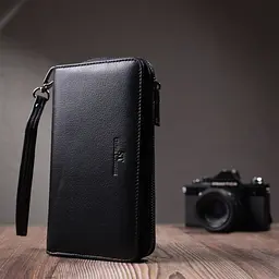 Чоловічий шкіряний гаманець ST Leather 20х11х3 см acs0029388 - мініатюра 10