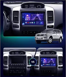 Автомагнітола штатна з Android 10.0 XPRO для Toyota Prado 2002-2009 (MER-12593_8286) - мініатюра 5
