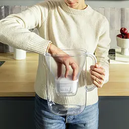 Фільтр-глечик Brita Style Essential XL Mxpro та 3 картриджа сіро-блакитний (1059312) - мініатюра 11