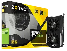 Відеокарта GeForce GTX 1050 Ti 4GB Zotac OC Edition (ZT-P10510B-10L) Б/В