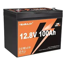 Акумуляторна батарея для ДБЖ YEAGULCH 12.8 V / 100 А*ч (YEAGULCH-12,8V/100Ah) - мініатюра 2