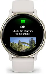 Смарт-годинник Garmin Vivoactive 5 Cream Gold Aluminum Bezel with Ivory Case and Silicone Band (010-02862-5B) - мініатюра 8