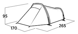 Намет двомісний Easy Camp Sarek 2 (120468) - мініатюра 5