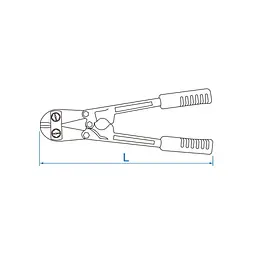 Болторіз KING TONY 30" / 750 мм (6131-30) - мініатюра 3