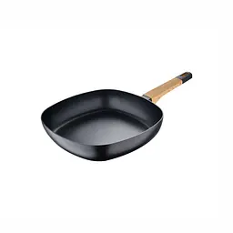Сковорода гриль Bergner Earth black 28 см (BG-34625-BK)