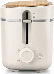 Тостер Philips Eco Conscious Edition HD2640/10 білий - мініатюра 2