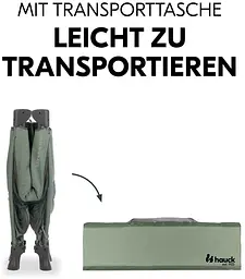 Дитячий манеж Hauck Sleep N Play SQ Dark Green - мініатюра 5
