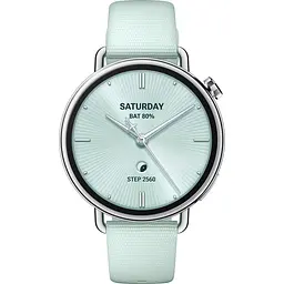 Смарт-годинник Xiaomi Watch S4 41mm Fluororubber Strap Mint Green (BHR080CGL) [148157] - мініатюра 2