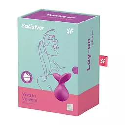 Міні-вібромасажер Satisfyer Viva la Vulva 3 Violet Satisfyer IG043729; SO7787 94235 - мініатюра 5