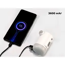 Насос-ліхтар-powerbank кемпінговий Flextail Max Pump 2 Pro, помаранчевий - мініатюра 3