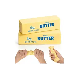 Антистрес масло A-Toys Butter 3 шт сквіш жовтий з запахом