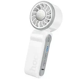 Портативний вентилятор HX604 handheld folding fan 3000 mAh White Hoco teh0029469