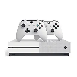 Консоль Microsoft Xbox One S 500GB White + 2 Геймпада Бездротових + гарантія б/в