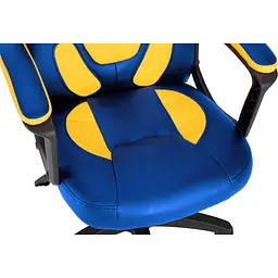 Геймерське дитяче крісло GT Racer синє з жовтим (X-1414 Blue/Yellow) - мініатюра 6