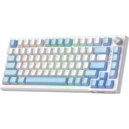 Клавіатура MageGee SKY 81 RGB Pink Bear Switch Ice Sea Blue (6971969728844-UA) [164303] - мініатюра 3