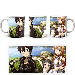 Кухоль GeekLand Sword Art Online Майстра меча онлайн Асуна Кіріто Юї SAO 02.33 330 мл білий - мініатюра 4
