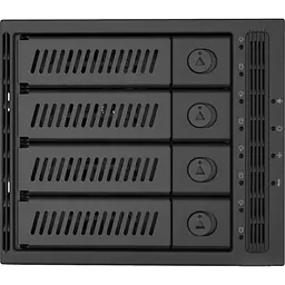 Бекплейн Chieftec CMR-3141SAS 3x5.25" -> 4x3.5" HDDs Hot-Swap Metal