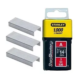 Скоби Stanley Light Duty тип а, 14мм, 1000шт (1-TRA209T) - мініатюра 2