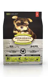 Сухий корм Oven-Baked Tradition для цуценят малих порід з свіжого м'яса курки 2,27 кг