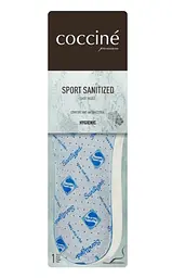 Устілки Coccine Sport Sanitized - анатомічні спортивні з антибактеріальним покриттям. Розмір 41