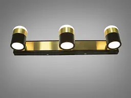 Світильник акцентного підсвічування LED Diasha 5970/3, 12W, латунь, для дзеркал та картин