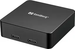 Універсальна мобільна батарея Sandberg Magnetic Wireless 5000mAh 20W PD, 2xUSB-C, QI-15W для Apple watch and Airpods