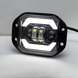 Bi-LED Фара додаткова 24W (9W x 4) 10-60V 125x90x55 мм з DRL Ближнє та Далеке світло 1 шт. - мініатюра 3