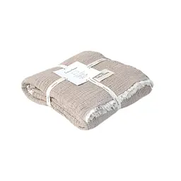 Покривало Lotus Home - Larna muslin beige 200x220