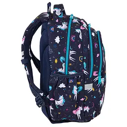 Рюкзак CoolPack Jerry Mrs. Unicorn 19 л + Сумка для взуття CoolPack Vert Mrs Unicorn + Пенал на блискавці CoolPack Campus Mrs Unicorn з органайзером для ручок 23x9x5 см - мініатюра 3
