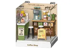 Конструктор-румбокс 8034 MINI HOUSE серії "Інтер'єр Міні" – Кава - мініатюра 2