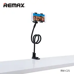 Тримач Remax RM-C21 (дуже довга ніжка + кріплення на стіл прищіпка) - мініатюра 2