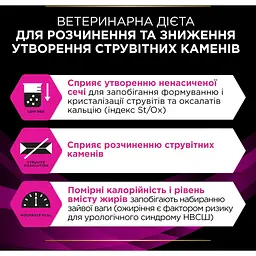 Набір: вологий корм для котів Purina Pro Plan Veterinary Diets UR ST/OX Urinary з куркою 850 г (10 шт. x 85 г) (12308818) - мініатюра 8