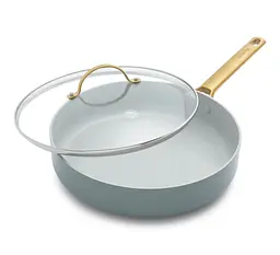 Сотейник з кришкою GreenPan Padova 28 см з керамічним покриттям (CC002827-001) - мініатюра 5