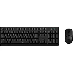 Комплект (клавіатура + миша) Rapoo X1500S Black [128615]
