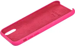 Чохол Silicone Case для Apple iPhone X/Xs Hibiscus AAA [88808] - мініатюра 3