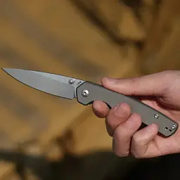 Ніж CJRB Kain, AR-RPM9, Aluminum ц:gray - мініатюра 4