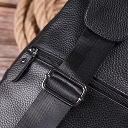 Чоловіча шкіряна сумка Vintage 17х30х9,5 см sum0022419 - мініатюра 8