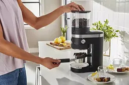 Кавомолка KitchenAid 5KCG8433EBM матовий чорний - мініатюра 11