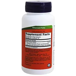 Страстоквітник Now Foods Passion Flower екстракт квітів 350 мг 90 капсул - мініатюра 2