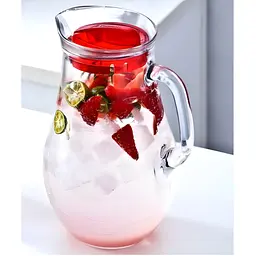 Глечик Pasabahce Bistro з червоною кришкою 1.85 л (80119/К) - мініатюра 5