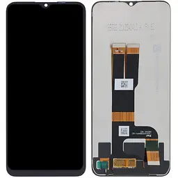 Дисплей Realme C31 чорний, оригінал PRC