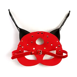 Шкіряна маска Art of Sex - Lucifer Red&Black Art of Sex SO9813 99739 - мініатюра 2