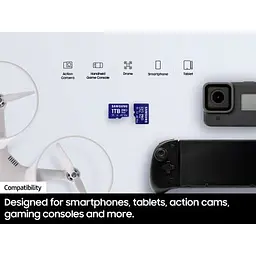 Карта пам'яті Samsung 256GB microSDXC class 10 UHS-I U3 V30 Pro Plus (MB-MD256SB/WW) - мініатюра 4