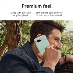 Оригінальний протиударний чохол Google Official Soft Shell Case для Pixel 7a (6.1") Seafoam GA04320 - мініатюра 9
