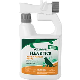 Противопаразитарный спрей для дома Vet's Best Flea & Tick Home Yard + Kennel Spray 945 мл vb10349