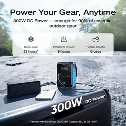 Зарядна станція EcoFlow TRAIL 300 DC / 140 Вт / 288 Вт/ч / LiFePO4 (EF-TRAIL300-N) - мініатюра 7