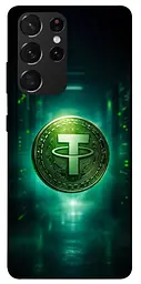 TPU чехол Demsky Usdt для Samsung Galaxy S21 Ultra